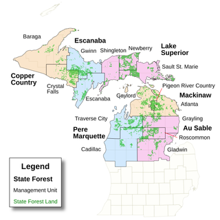 Escanaba River State Forest