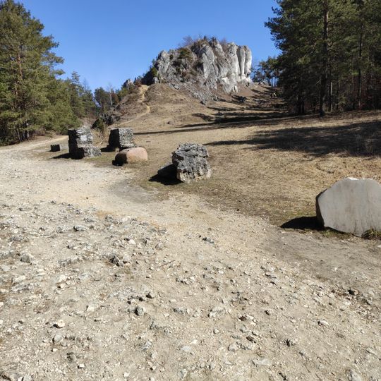 Kruk, Skały Kroczyckie