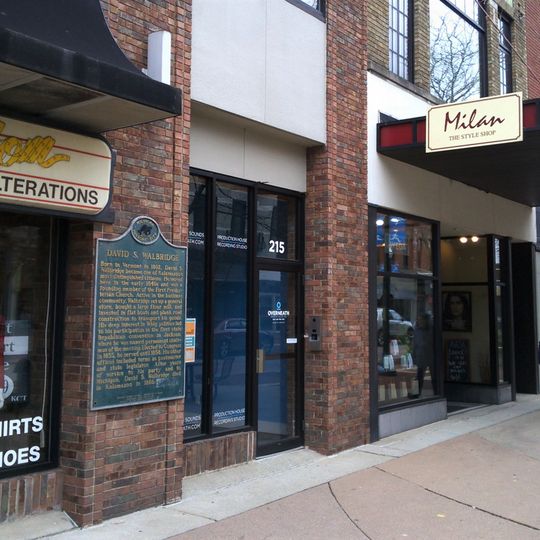 David S Walbridge Historical Marker