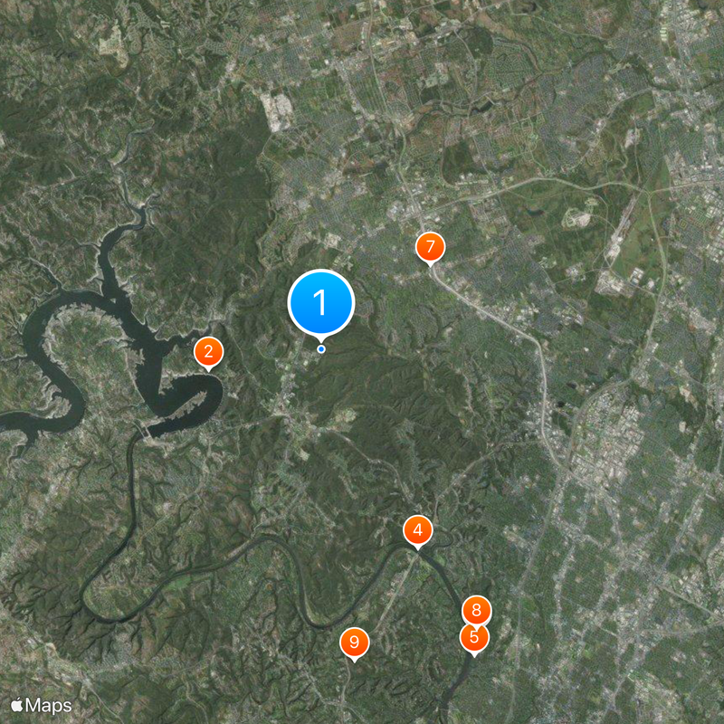 Concordia University Texas Map