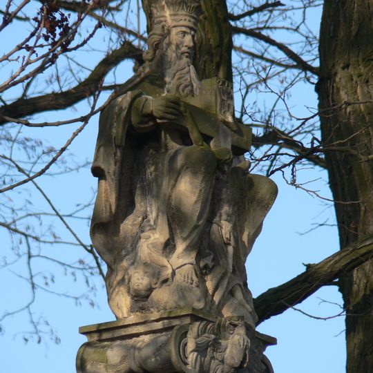 Sloup se sousoším Nejsvětější Trojice