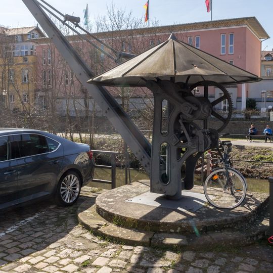 Südlicher Kran am Nonnengraben in Bamberg