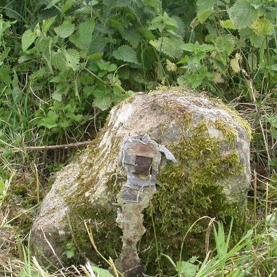 Milestone, Devizes Road; 130m E jcn A345 & one way section opp no 4