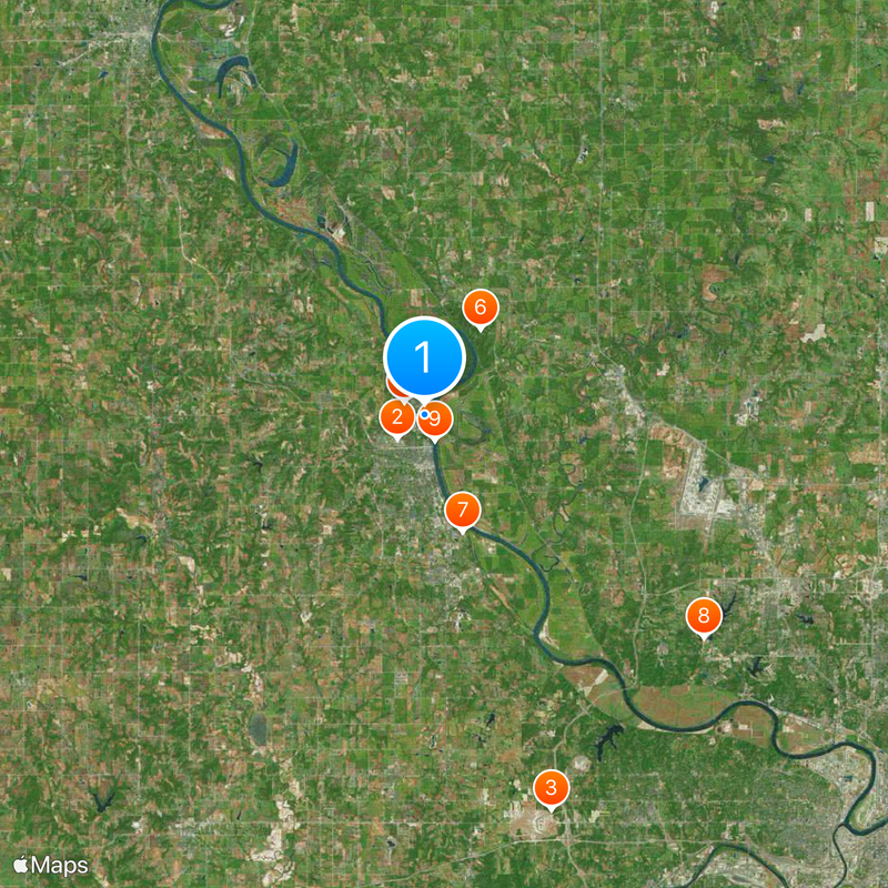 United States Army Command and General Staff College Map