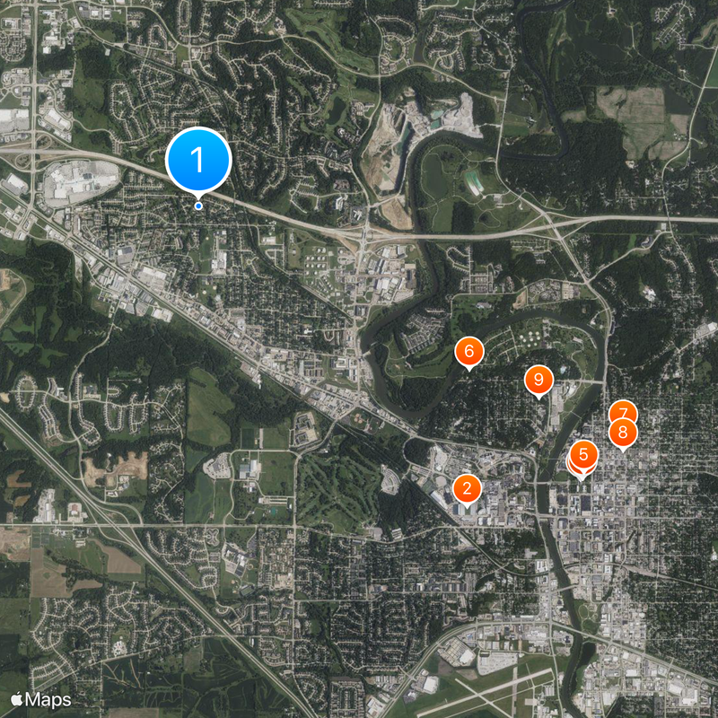 Coralville Map