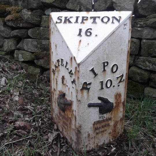 Mile Post Approximately 50 Metres To The South Of Blazefield