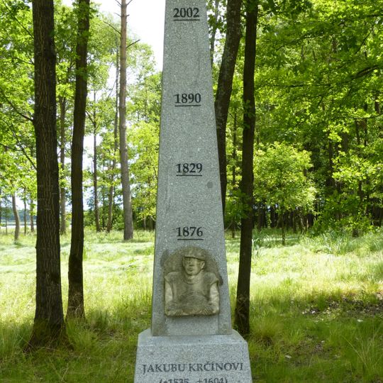 Monument to Jakub Krčín near Smitka