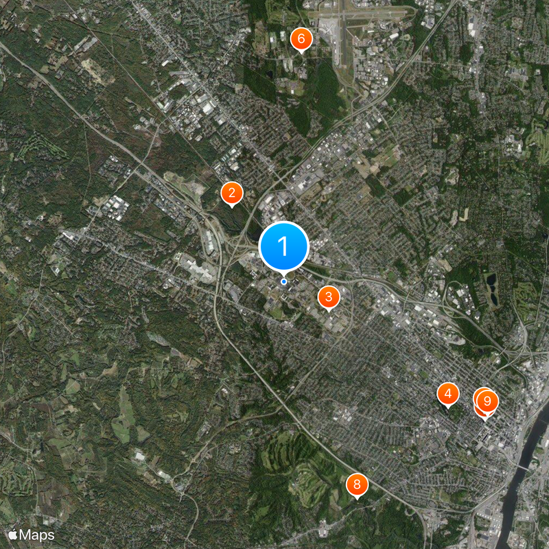 State University of New York at Albany Map