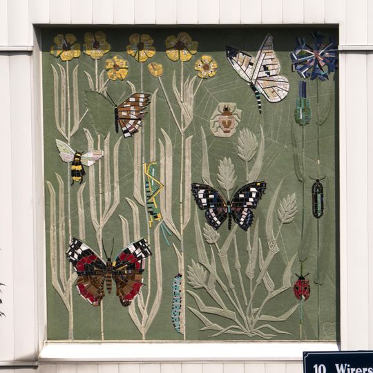 Mosaik Pflanzen und Tiere des Laaerberges