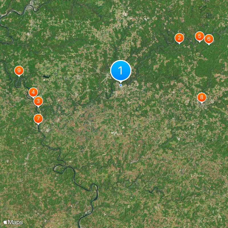 PennWest Clarion Map
