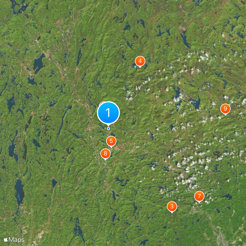 Circuit Mont-Tremblant Map