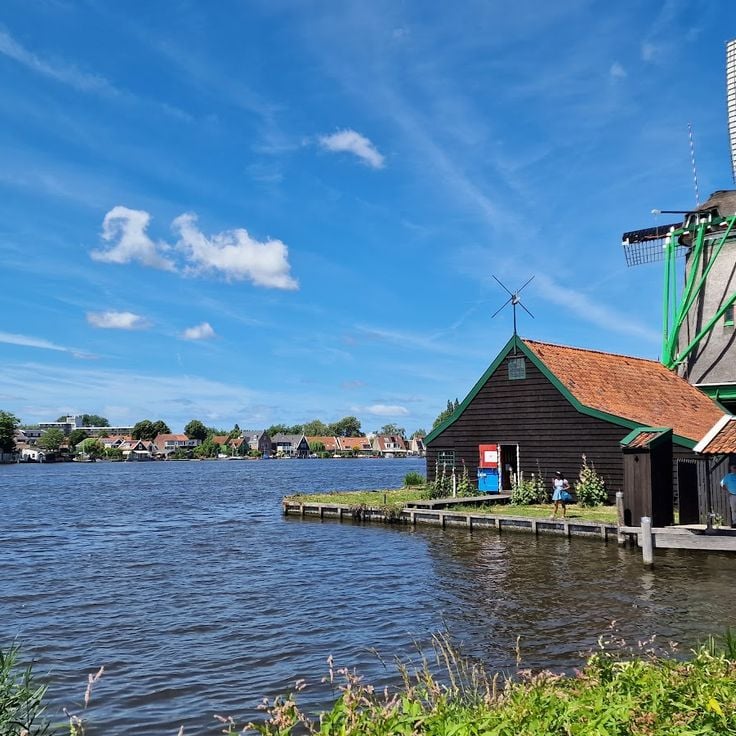Музей мельниц Zaanse Schans