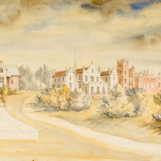 The palace and park complex Tyszkiewicz, Ostroshitsky Town