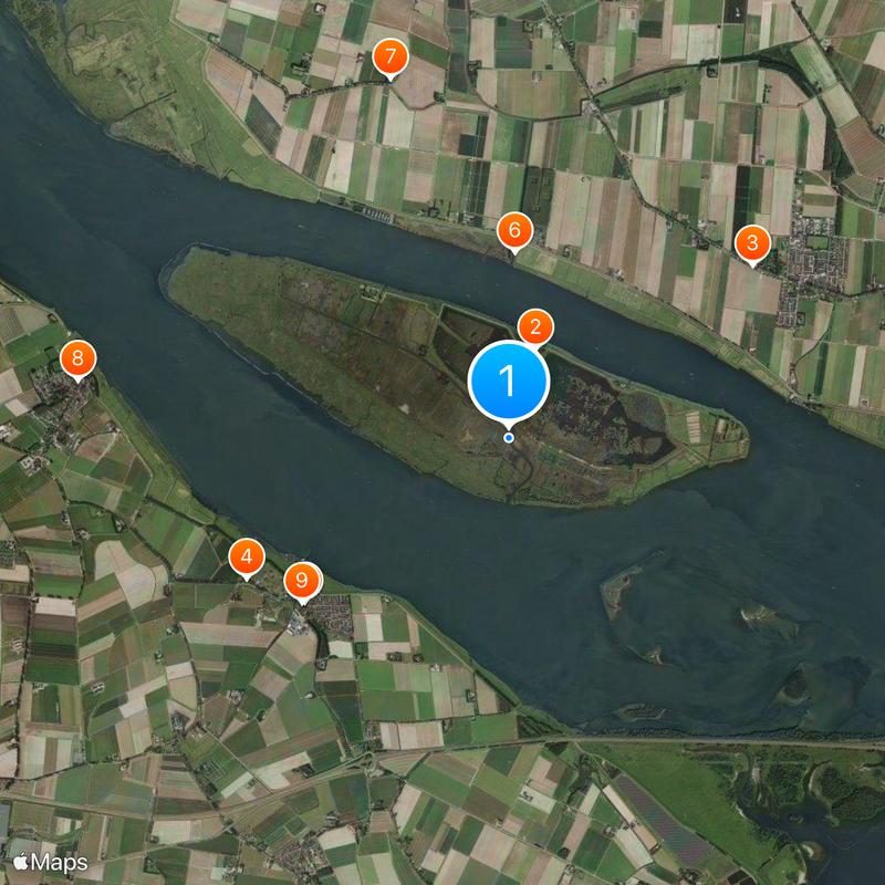 Tiengemeten Map