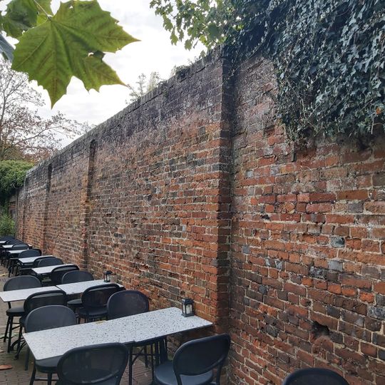 Garden Wall To East Of Number Four