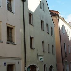 Wohnhaus, genannt Haus am Schmiedeck. ehemals Gasthaus Zum schwarzen Lamm