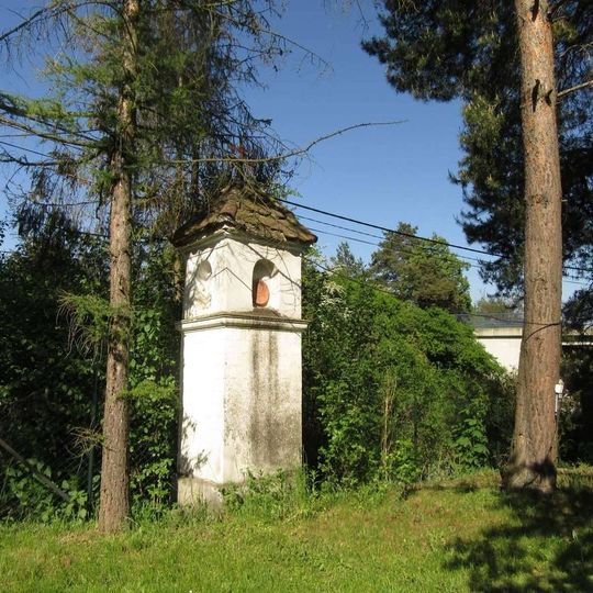 Boží muka v Blatci v místní části Kocanda