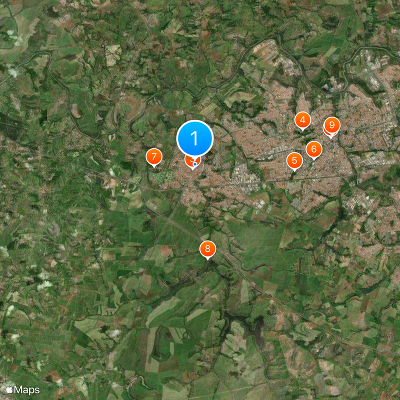 Santa Bárbara d'Oeste Map