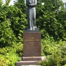Maria Skłodowska-Curie monument in Warsaw