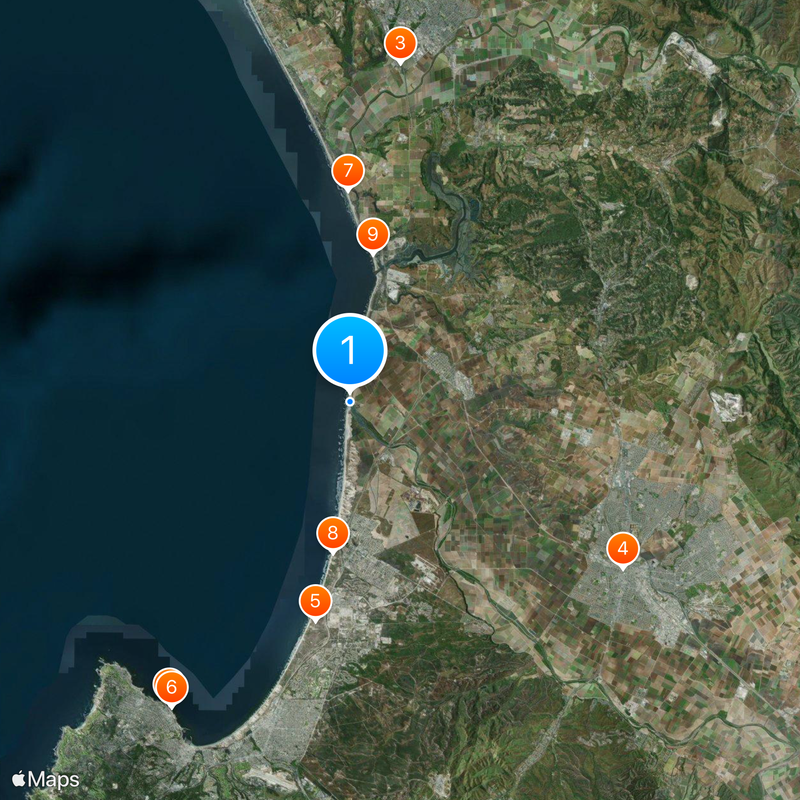 Salinas River Map
