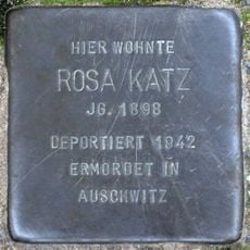 Stolperstein dedicated to Rosa Katz