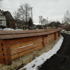 Roubený plot usedlosti čp. 77