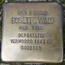 Stolperstein à la mémoire de Rosette Walg