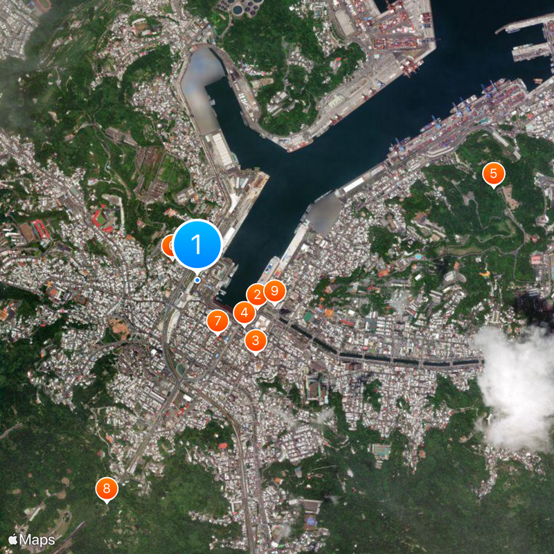 Keelung station Map