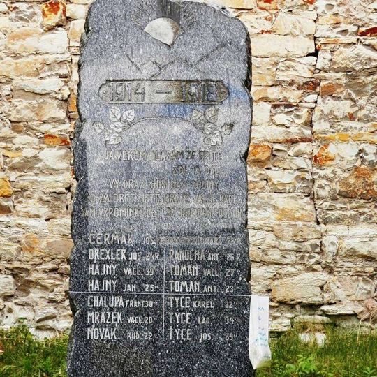 Pomník padlých z 1. světové války v Brníkově