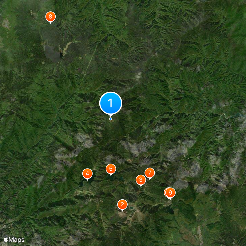Kinu-gawa River Map