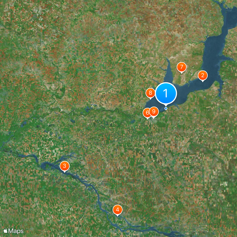 Rostov Nuclear Power Plant Map