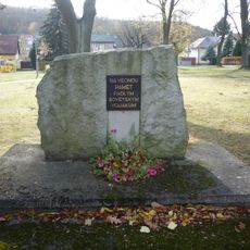 Memorial to fallen Soviet soldiers in Štoky
