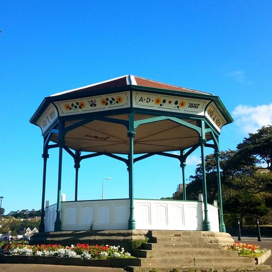 Bandstand On Green Beach