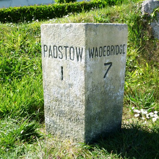 Milestone To South Of Trecerus