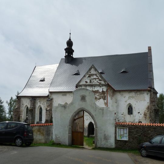 Cemetery in Velhartice