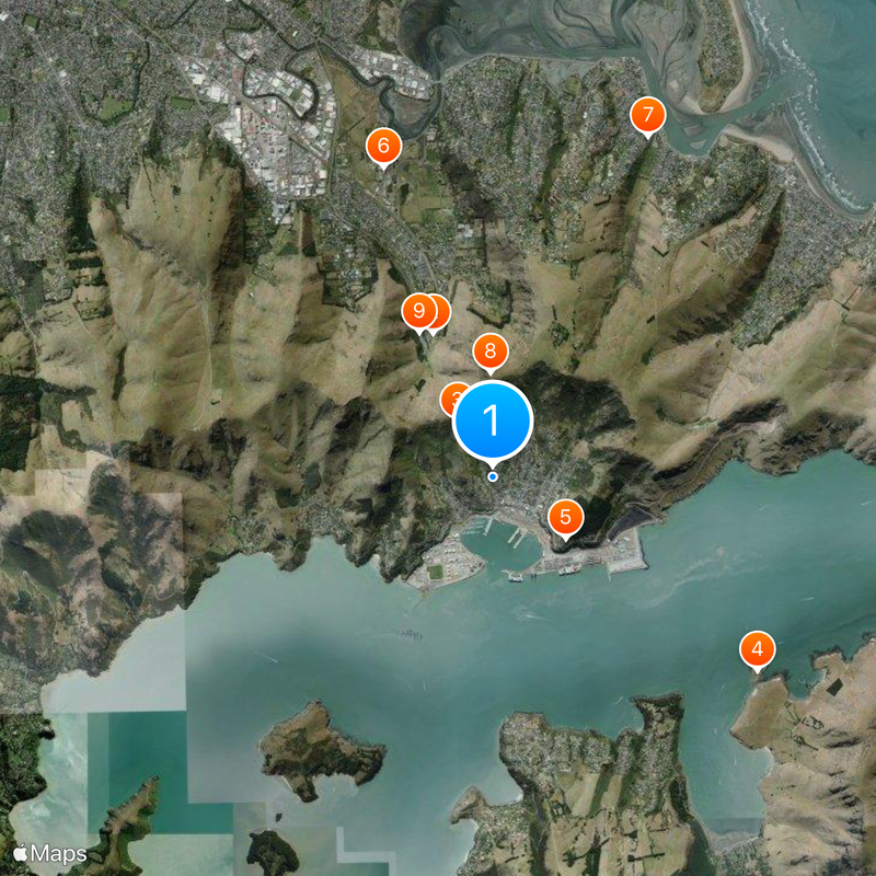 Lyttelton Map