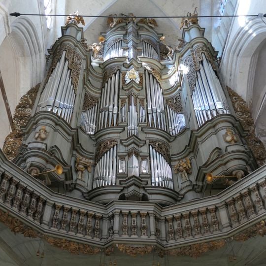 Pipe organ in St Jakobi church