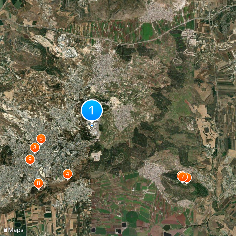 Nazareth Illit Carte