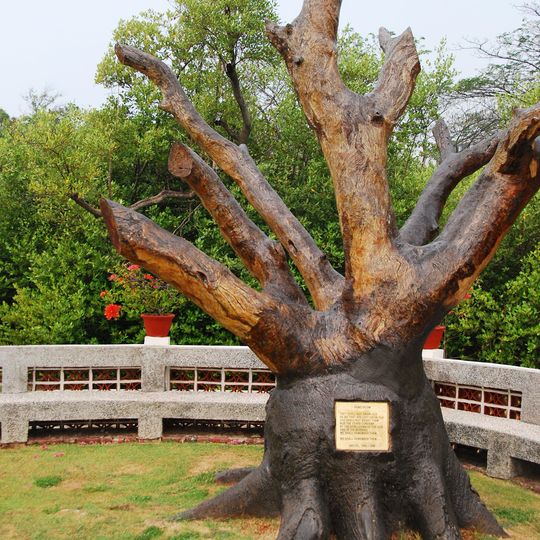 Plaquette op Ereveld Ancol