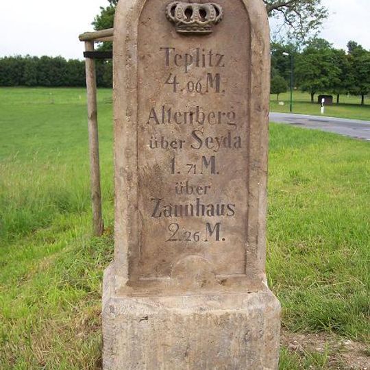 Royal Saxon milestone Buschhaus