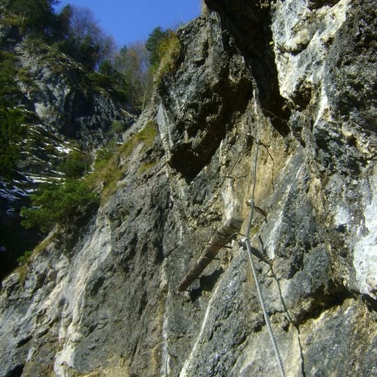 Hausbachfallklettersteig