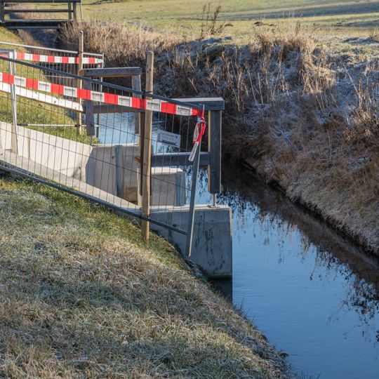 Grundablass des Pilsach-Leitgrabens bei Labersricht