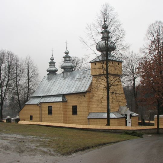 Saint Demetrius church in Binczarowa
