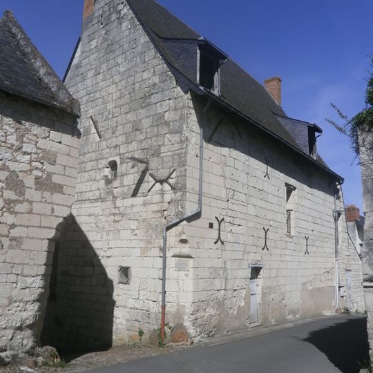 Provotship building in the city of Candes-Saint-Martin