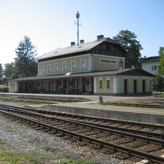 Aufnahmsgebäude Bahnhof Wieselburg/Erlauf