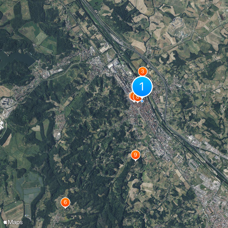 San Giovanni Valdarno Map