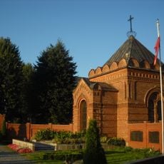 Cerkiew cmentarna prawosławna, ob. kaplica rzym.-kat. (na d. cmentarzu wojskowym)