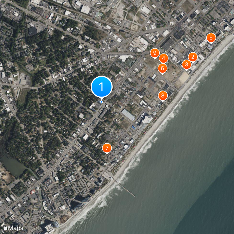 Seafood World Calabash Seafood And Steak Buffet Map