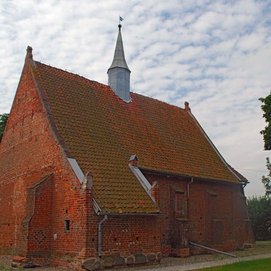 Saint Barbara church in Orłowo