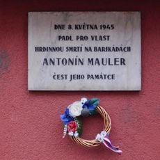 Antonín Mauler plaque